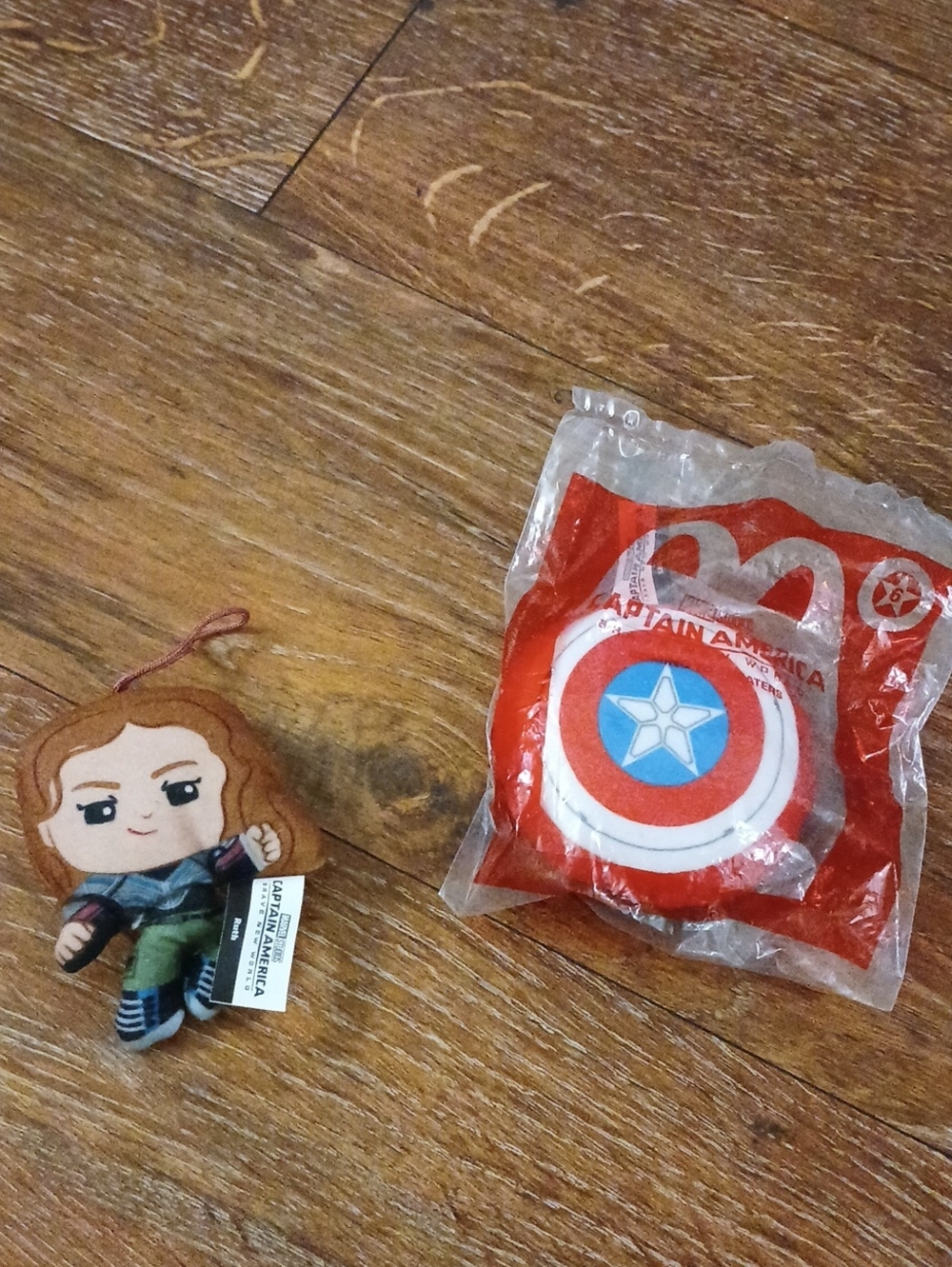 Captain America Brave New World Plush Happy Meal Toys